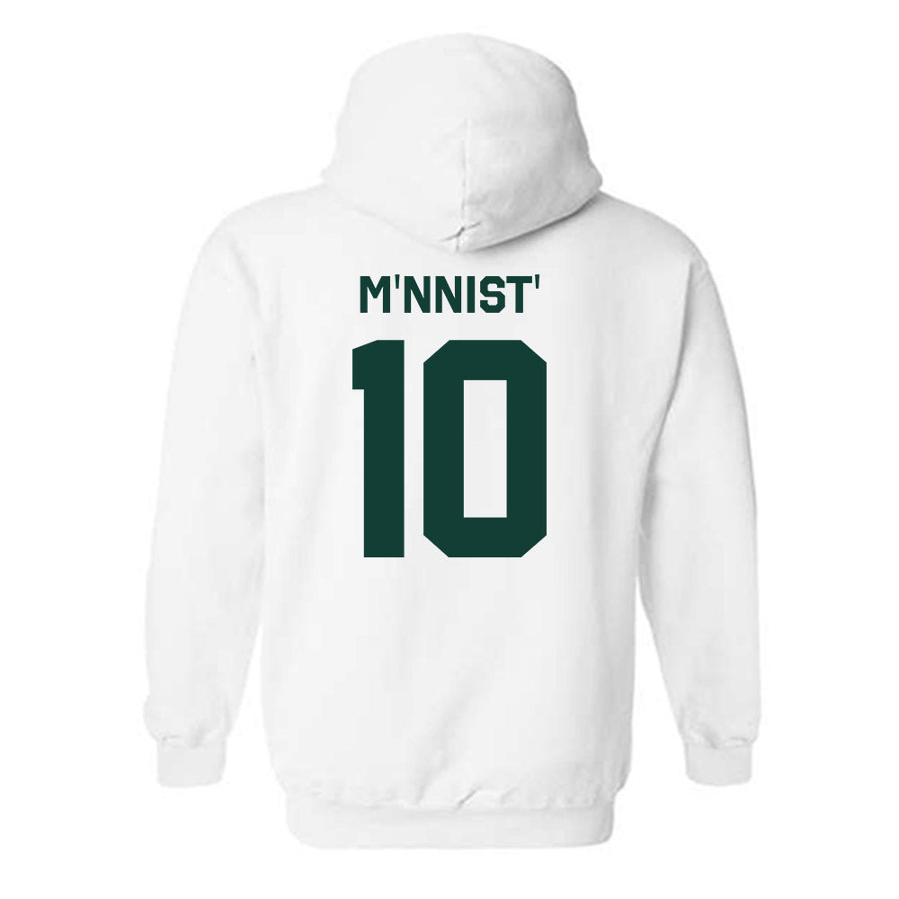 Michigan State - NCAA Men's Ice Hockey : Tommi M'nnist' - Classic Shersey Hooded Sweatshirt-1