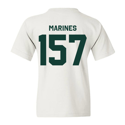 Michigan State - NCAA Wrestling : Darius Marines - Classic Shersey Youth T-Shirt-1