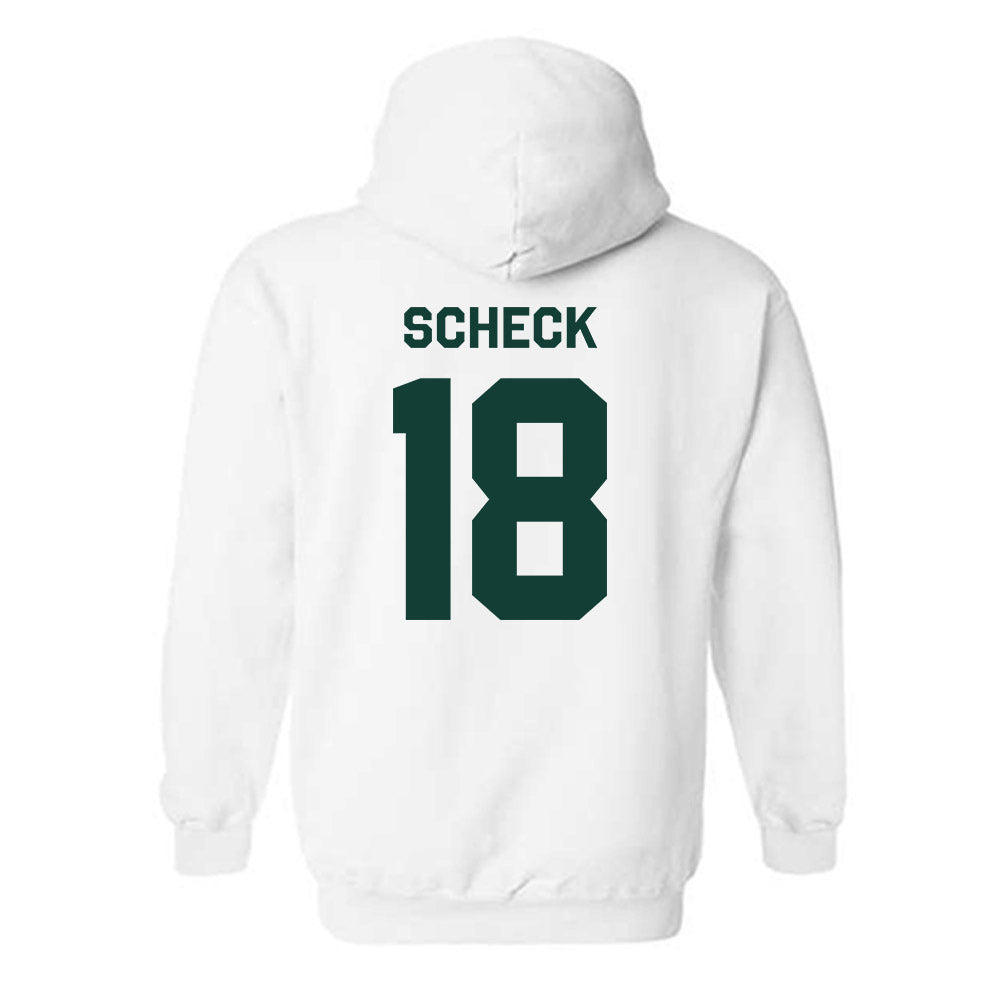 Michigan State - NCAA Women's Volleyball : Breccan Scheck - Classic Shersey Hooded Sweatshirt-1