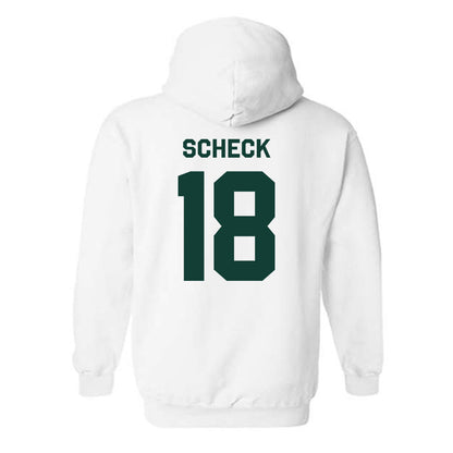 Michigan State - NCAA Women's Volleyball : Breccan Scheck - Classic Shersey Hooded Sweatshirt-1