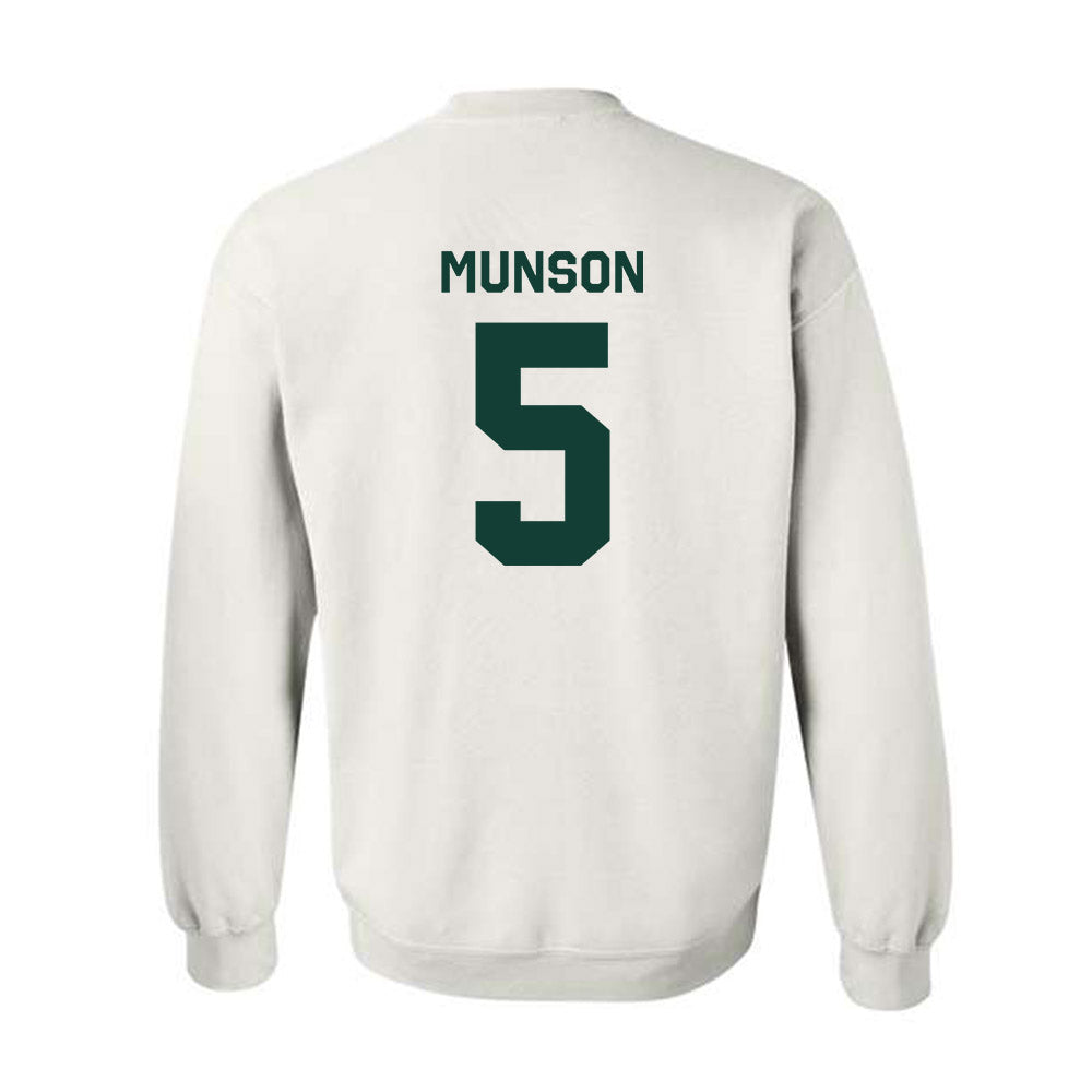 Michigan State - NCAA Men's Soccer : Brandon Munson - Classic Shersey Crewneck Sweatshirt-1