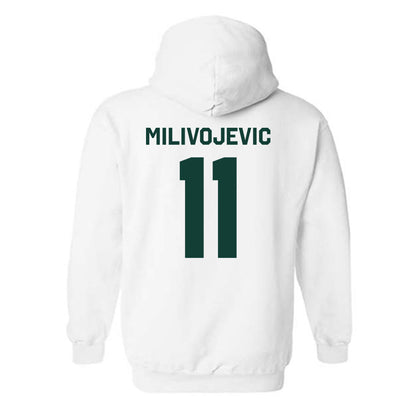 Michigan State - NCAA Football : Alessio Milivojevic - Classic Shersey Hooded Sweatshirt-1