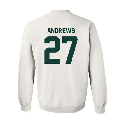 Michigan State - NCAA Men's Ice Hockey : Nicklas Andrews - Classic Shersey Crewneck Sweatshirt-1