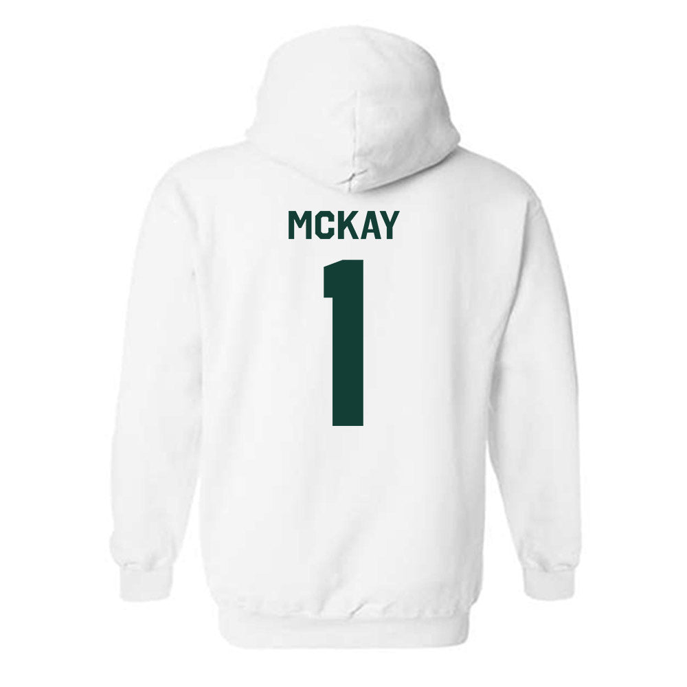 Michigan State - NCAA Baseball : Ryan McKay - Classic Shersey Hooded Sweatshirt-1