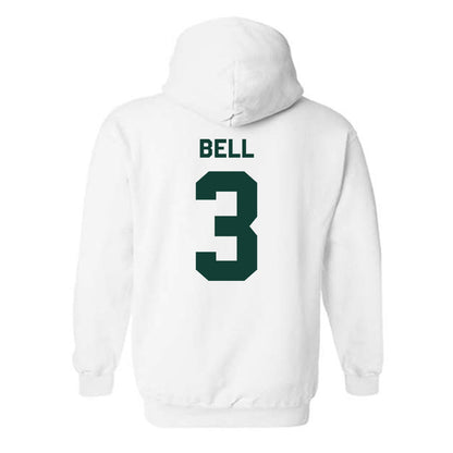 Michigan State - NCAA Football : Tre Bell - Classic Shersey Hooded Sweatshirt-1