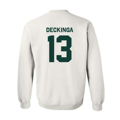Michigan State - NCAA Baseball : CJ Deckinga - Classic Shersey Crewneck Sweatshirt-1