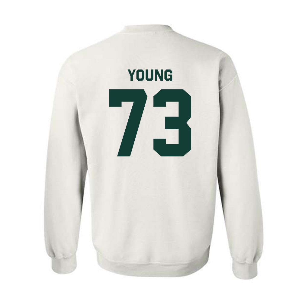 Michigan State - NCAA Football : Rustin Young - Classic Shersey Crewneck Sweatshirt-1