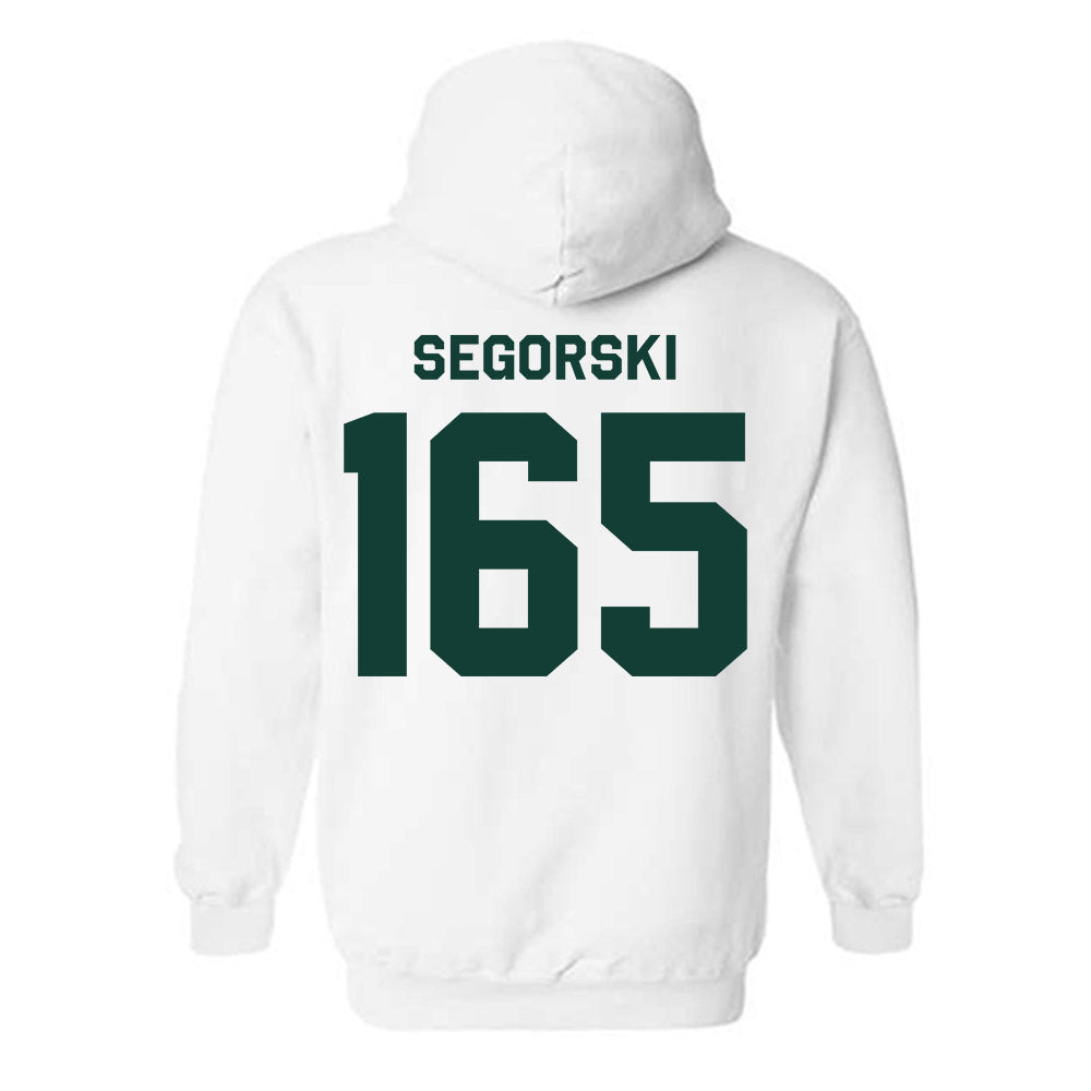 Michigan State - NCAA Wrestling : Owen Segorski - Classic Shersey Hooded Sweatshirt-1