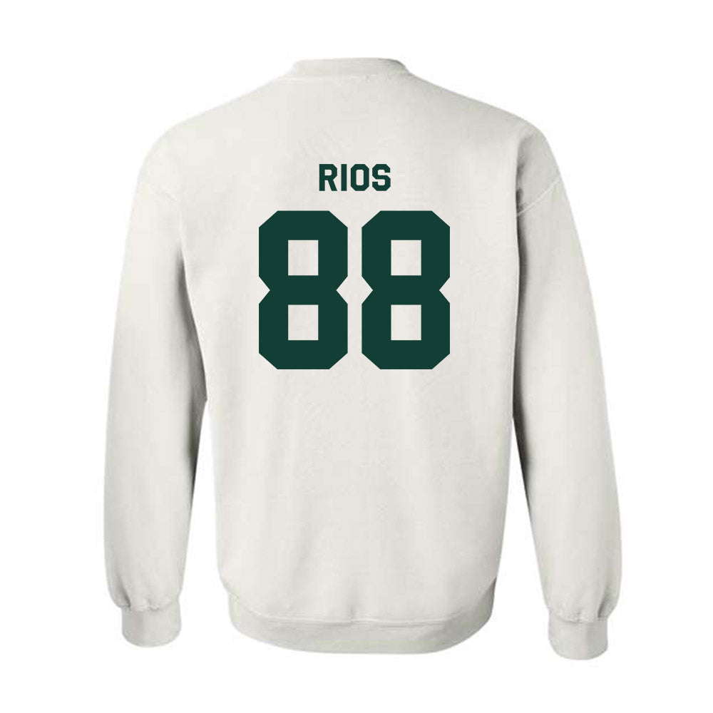 Michigan State - NCAA Football : Kai Rios - Classic Shersey Crewneck Sweatshirt-1