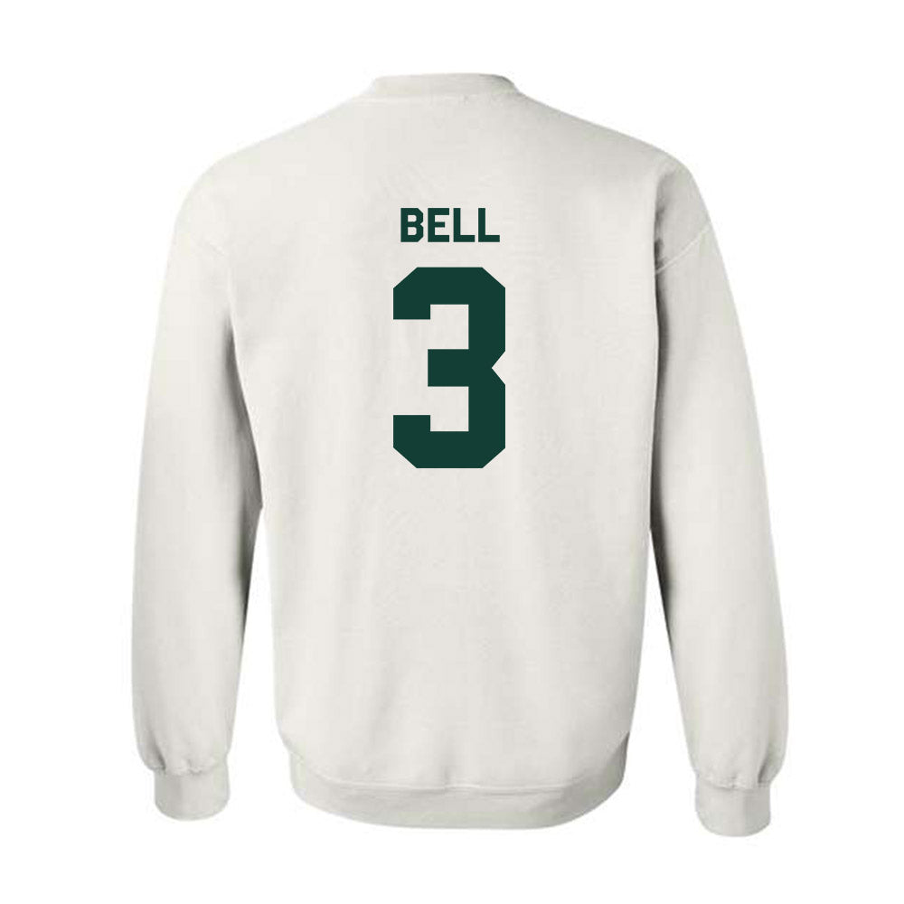 Michigan State - NCAA Football : Tre Bell - Classic Shersey Crewneck Sweatshirt-1