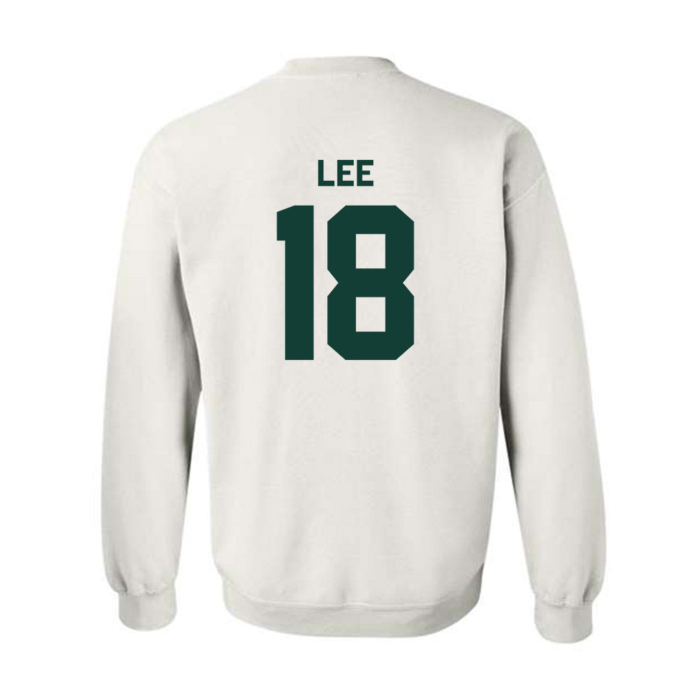 Michigan State - NCAA Men's Ice Hockey : Ryker Lee - Classic Shersey Crewneck Sweatshirt-1
