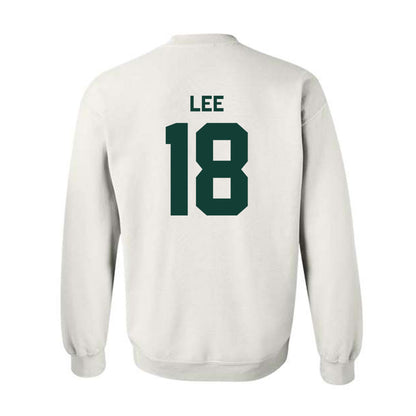 Michigan State - NCAA Men's Ice Hockey : Ryker Lee - Classic Shersey Crewneck Sweatshirt-1