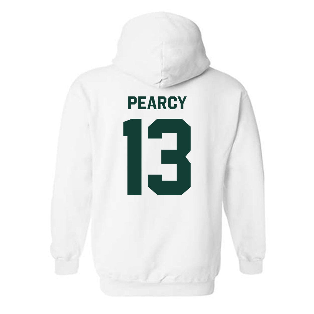 Michigan State - NCAA Women's Soccer : LJ Pearcy - Classic Shersey Hooded Sweatshirt-1