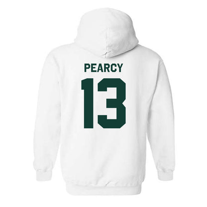 Michigan State - NCAA Women's Soccer : LJ Pearcy - Classic Shersey Hooded Sweatshirt-1