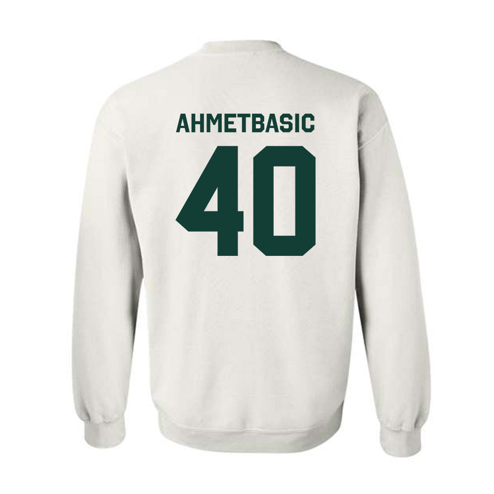 Michigan State - NCAA Football : Tarik Ahmetbasic - Classic Shersey Crewneck Sweatshirt-1
