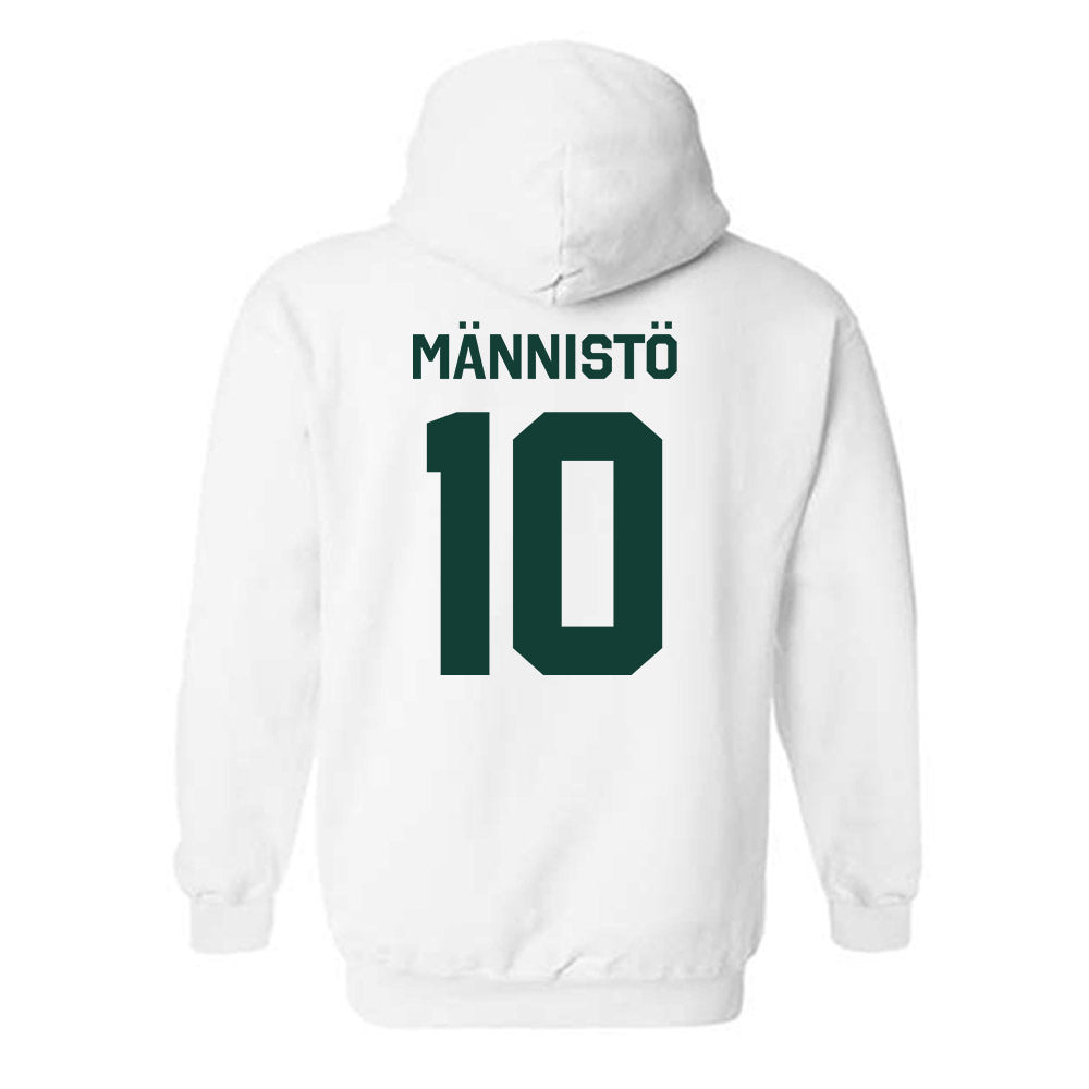 Michigan State - NCAA Men's Ice Hockey : Tommi Männistö - Classic Shersey Hooded Sweatshirt-1