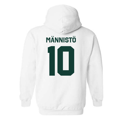 Michigan State - NCAA Men's Ice Hockey : Tommi Männistö - Classic Shersey Hooded Sweatshirt-1