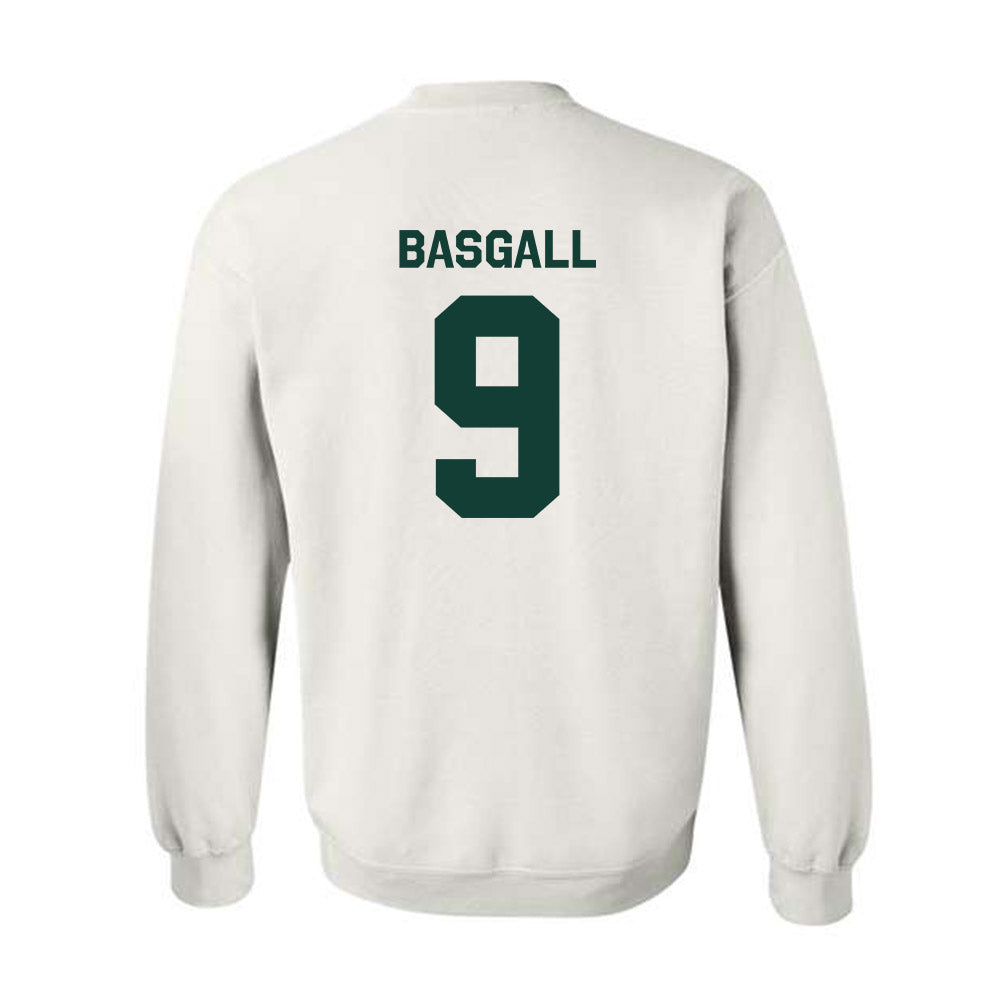 Michigan State - NCAA Men's Ice Hockey : Matthew Basgall - Classic Shersey Crewneck Sweatshirt-1