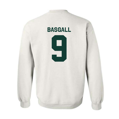 Michigan State - NCAA Men's Ice Hockey : Matthew Basgall - Classic Shersey Crewneck Sweatshirt-1
