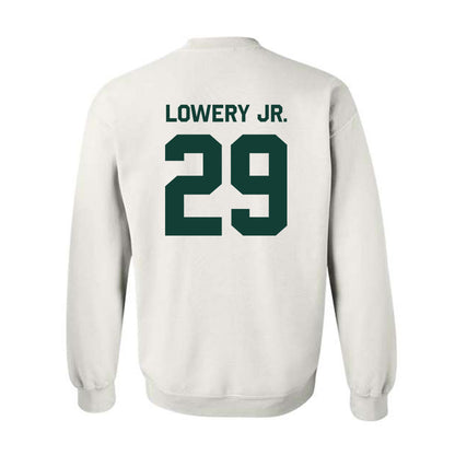Michigan State - NCAA Football : Marqui Lowery Jr. - Classic Shersey Crewneck Sweatshirt-1