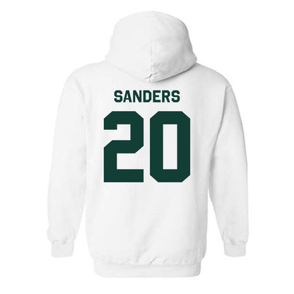 Michigan State - NCAA Men's Basketball : Nick Sanders - Classic Shersey Hooded Sweatshirt-1