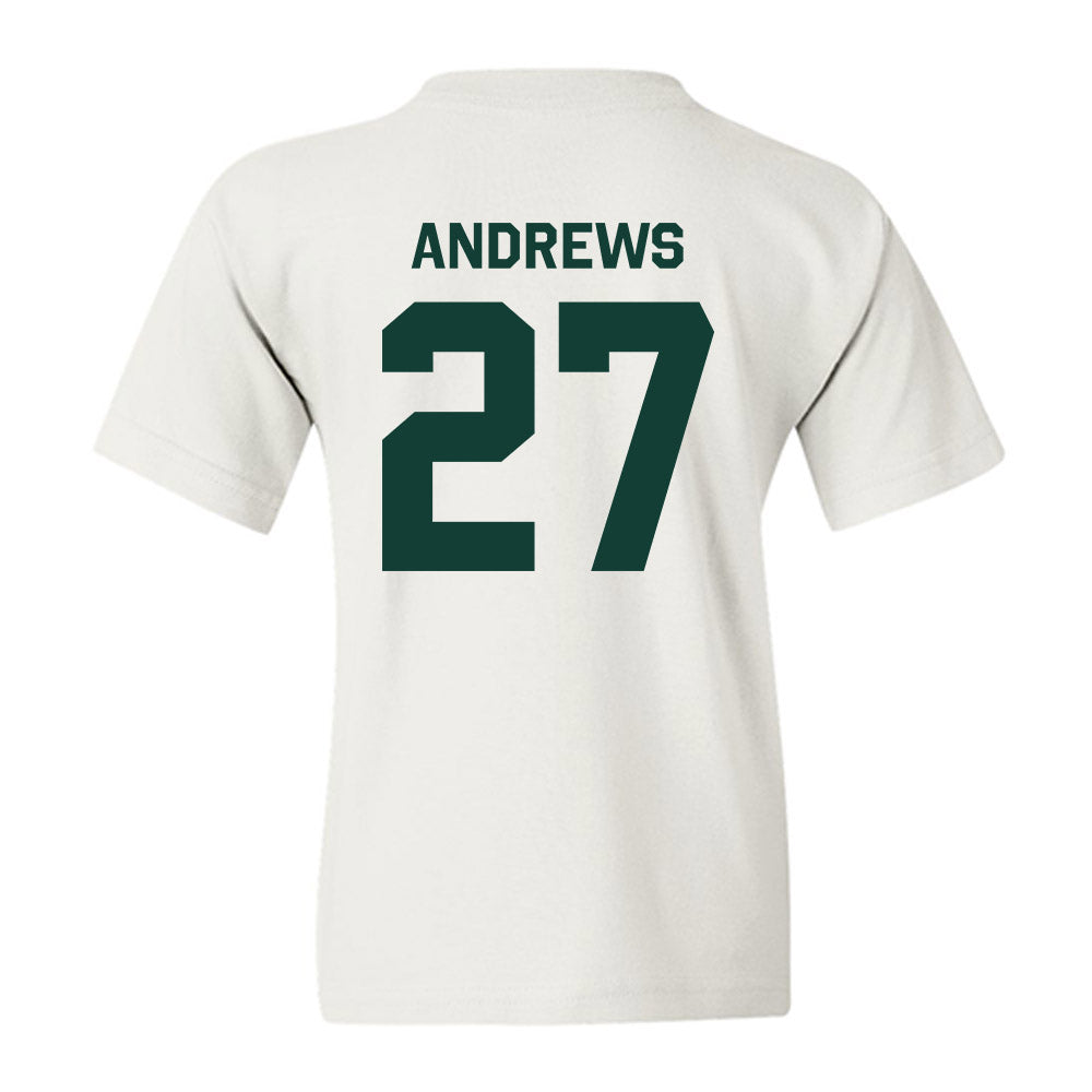 Michigan State - NCAA Men's Ice Hockey : Nicklas Andrews - Classic Shersey Youth T-Shirt-1