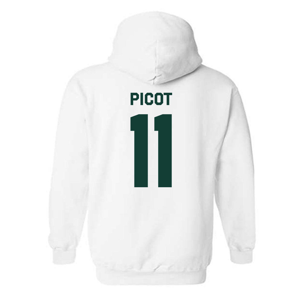 Michigan State - NCAA Baseball : Parker Picot - Classic Shersey Hooded Sweatshirt-1