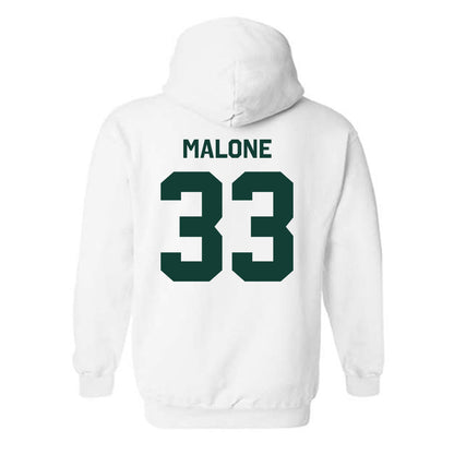 Michigan State - NCAA Football : DiMari Malone - Classic Shersey Hooded Sweatshirt-1