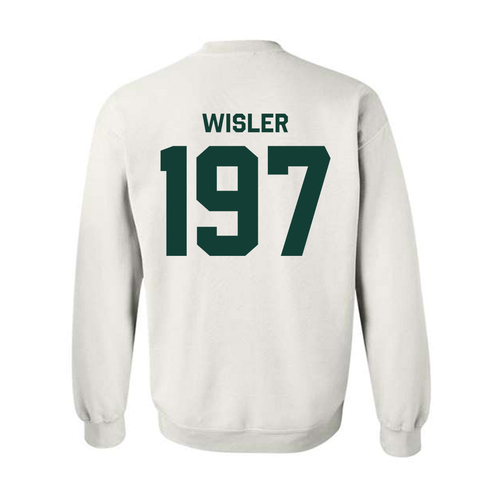 Michigan State - NCAA Wrestling : Kael Wisler - Classic Shersey Crewneck Sweatshirt-1
