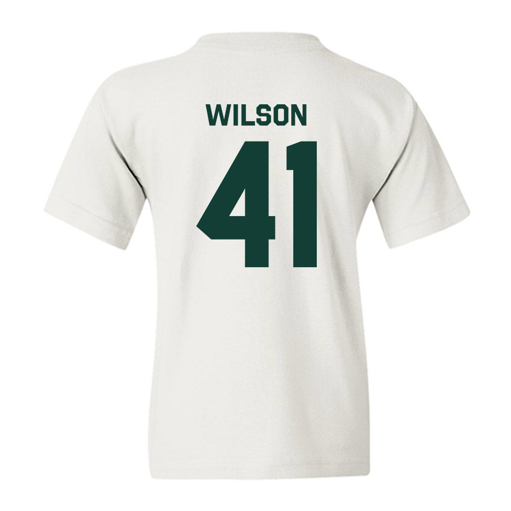 Michigan State - NCAA Football : Jaxson Wilson - Classic Shersey Youth T-Shirt-1
