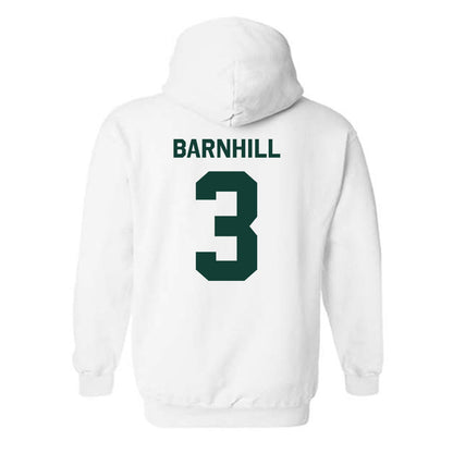Michigan State - NCAA Men's Ice Hockey : Sean Barnhill - Classic Shersey Hooded Sweatshirt-1