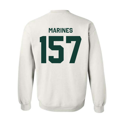Michigan State - NCAA Wrestling : Darius Marines - Classic Shersey Crewneck Sweatshirt-1