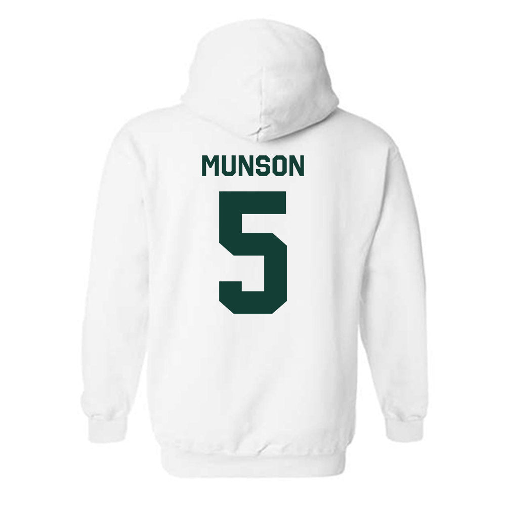 Michigan State - NCAA Men's Soccer : Brandon Munson - Classic Shersey Hooded Sweatshirt-1