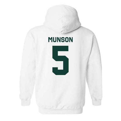 Michigan State - NCAA Men's Soccer : Brandon Munson - Classic Shersey Hooded Sweatshirt-1