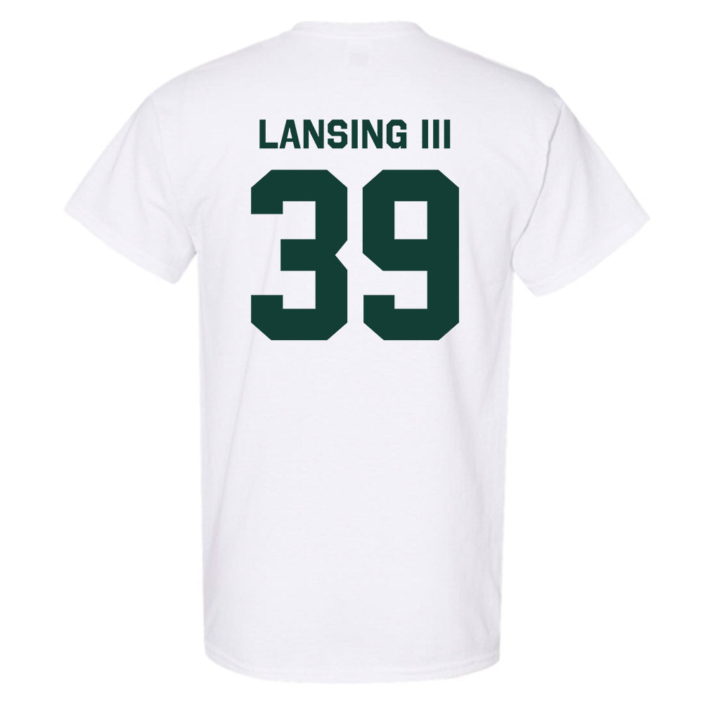 Michigan State - NCAA Football : Jack Lansing III - Classic Shersey T-Shirt-1