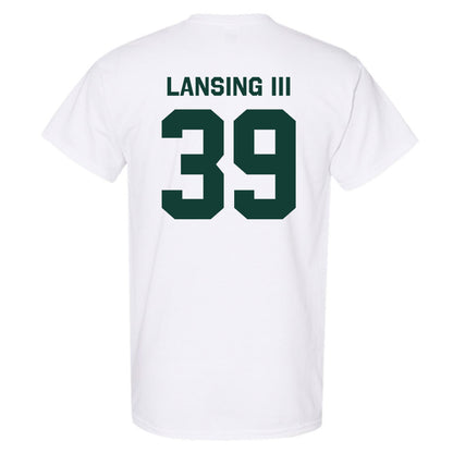 Michigan State - NCAA Football : Jack Lansing III - Classic Shersey T-Shirt-1