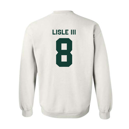 Michigan State - NCAA Football : Trey Lisle III - Classic Shersey Crewneck Sweatshirt-1