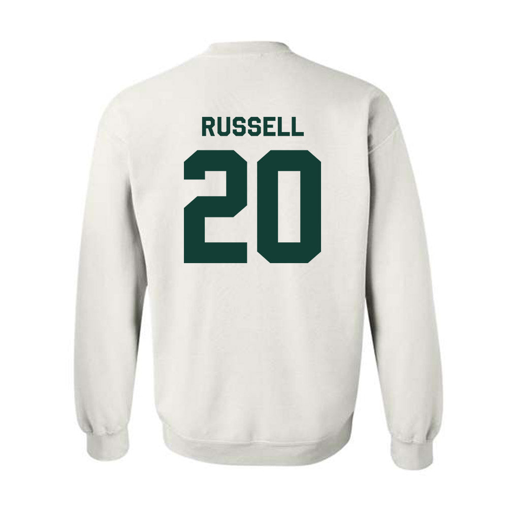Michigan State - NCAA Men's Ice Hockey : Daniel Russell - Classic Shersey Crewneck Sweatshirt-1