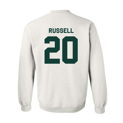 Michigan State - NCAA Men's Ice Hockey : Daniel Russell - Classic Shersey Crewneck Sweatshirt-1
