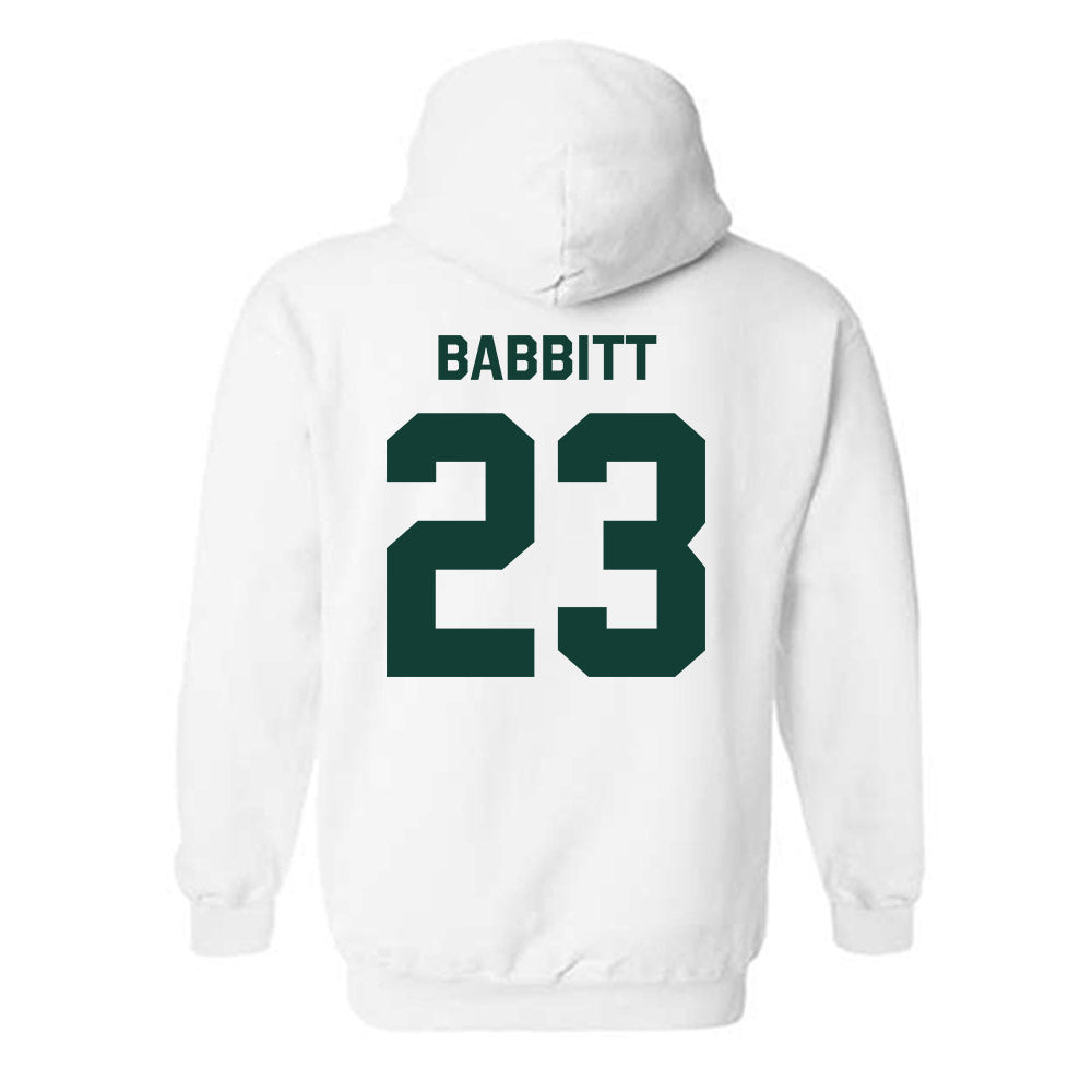 Michigan State - NCAA Football : Peyton Babbitt - Classic Shersey Hooded Sweatshirt-1