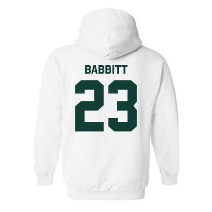 Michigan State - NCAA Football : Peyton Babbitt - Classic Shersey Hooded Sweatshirt-1