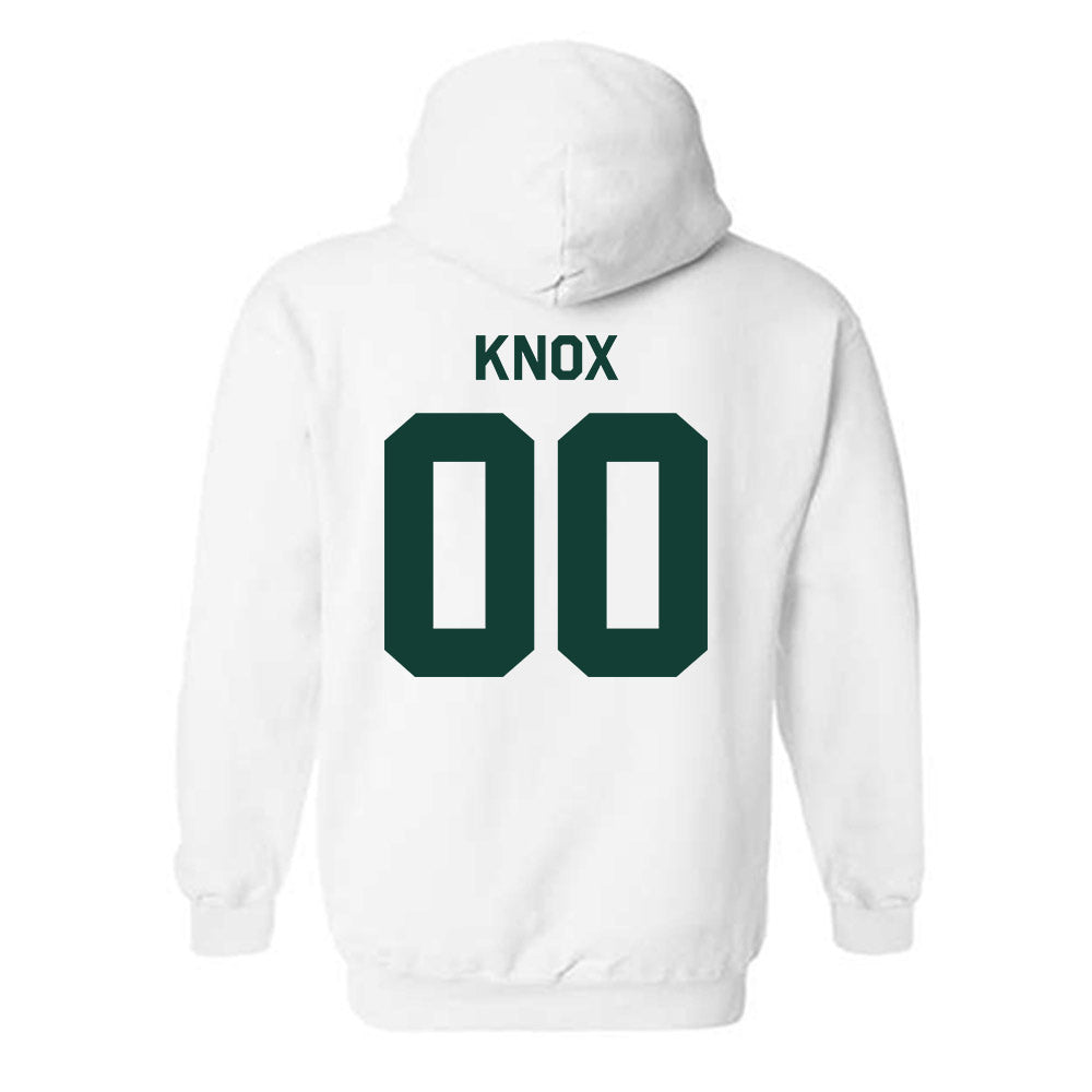 Michigan State - NCAA Men's Soccer : JEB Knox - Classic Shersey Hooded Sweatshirt-1