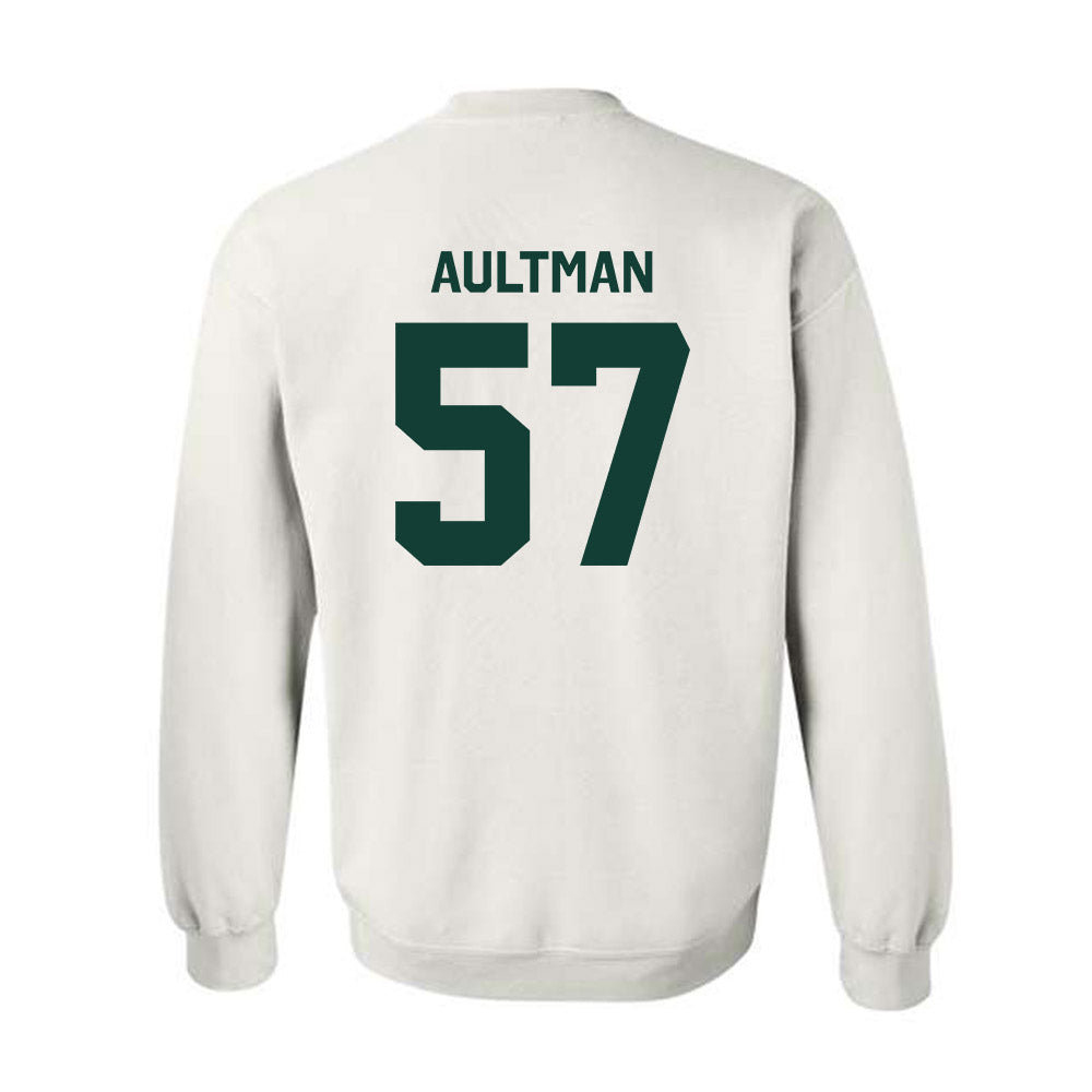 Michigan State - NCAA Football : Hudson Aultman - Classic Shersey Crewneck Sweatshirt-1