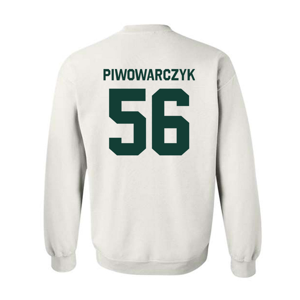 Michigan State - NCAA Football : Chris Piwowarczyk - Classic Shersey Crewneck Sweatshirt-1
