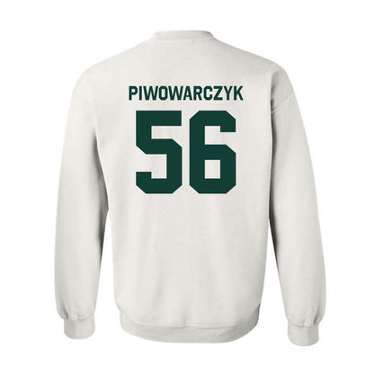 Michigan State - NCAA Football : Chris Piwowarczyk - Classic Shersey Crewneck Sweatshirt-1