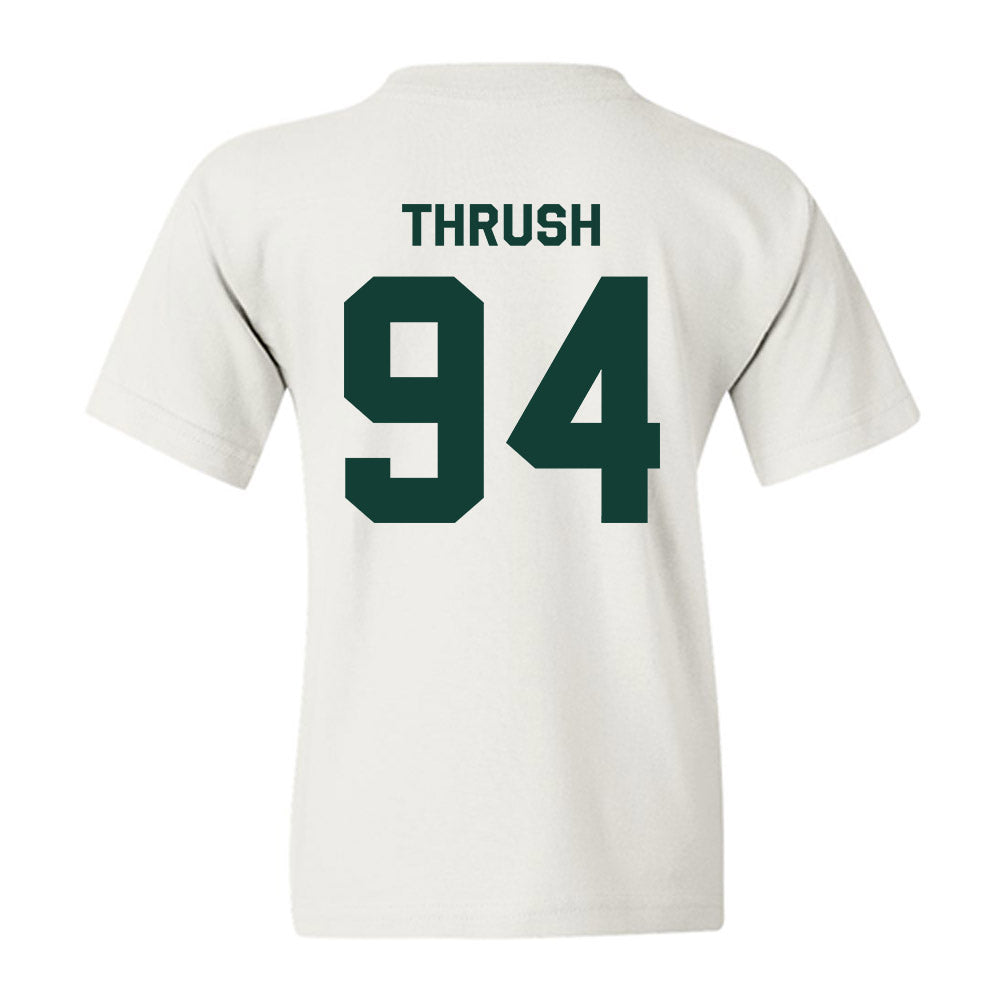 Michigan State - NCAA Football : Cal Thrush - Classic Shersey Youth T-Shirt-1