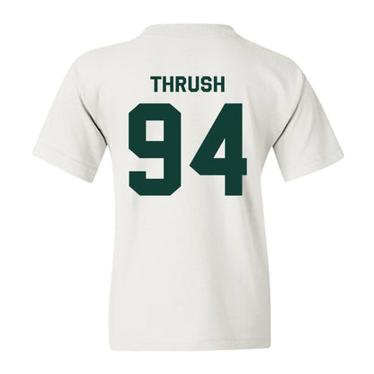 Michigan State - NCAA Football : Cal Thrush - Classic Shersey Youth T-Shirt-1