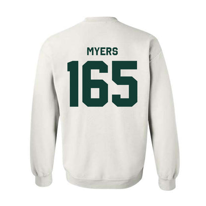 Michigan State - NCAA Wrestling : Duke Myers - Classic Shersey Crewneck Sweatshirt-1