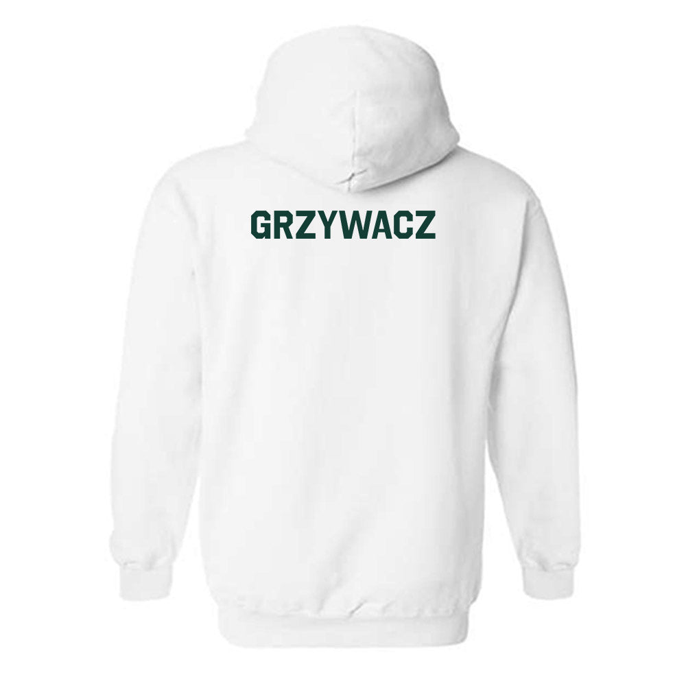 Michigan State - NCAA Women's Rowing : Megan Grzywacz - Classic Shersey Hooded Sweatshirt-1
