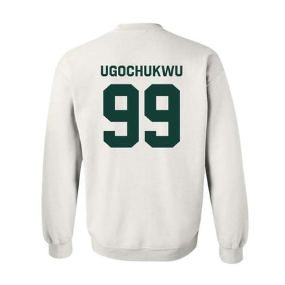 Michigan State - NCAA Men's Basketball : Divine-Collins Ugochukwu - Classic Shersey Crewneck Sweatshirt-1